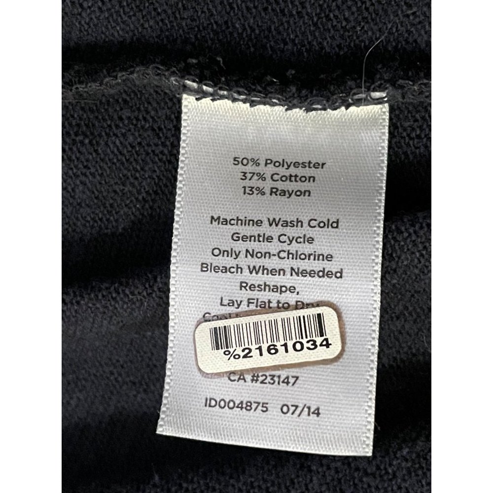 Talbots Cardigan Womens XS Used Open Front Dark Blue - Picture 8 of 10